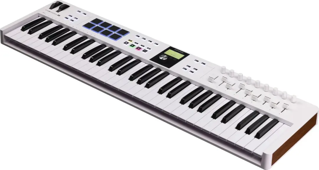 Arturia KeyLab 61 Essential SYN0008709-001 MIDI Controller - Wit - afbeelding 2 van 6