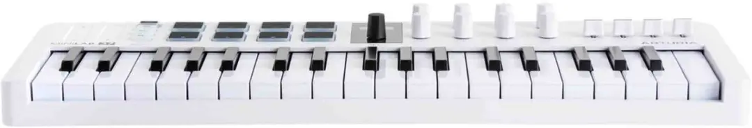 Arturia MiniLab 37 White mk3 MIDI Controller - afbeelding 3 van 5