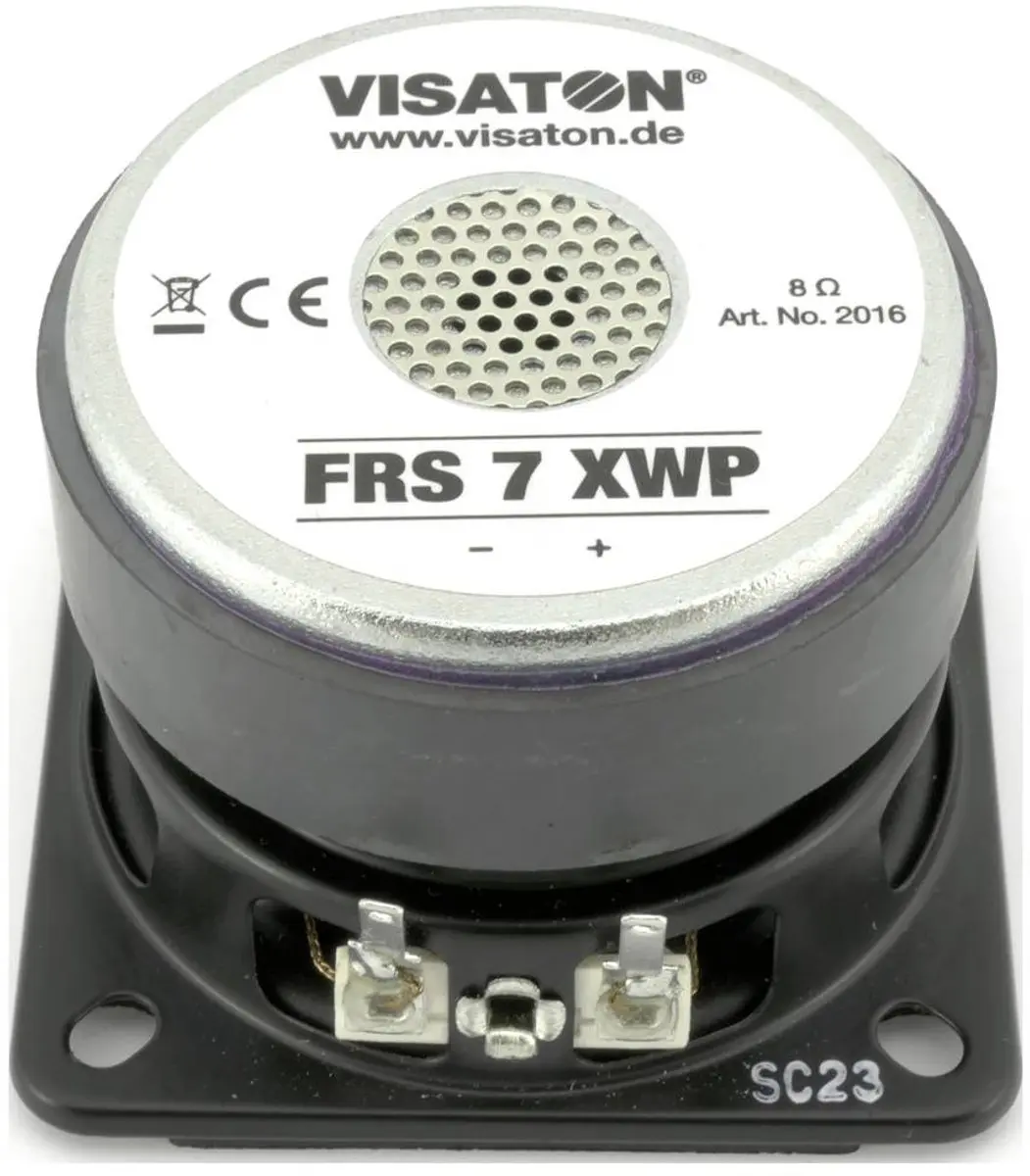 Visaton FRS 7 XWP Breedband-luidspreker 8 Ohm - afbeelding 2 van 2