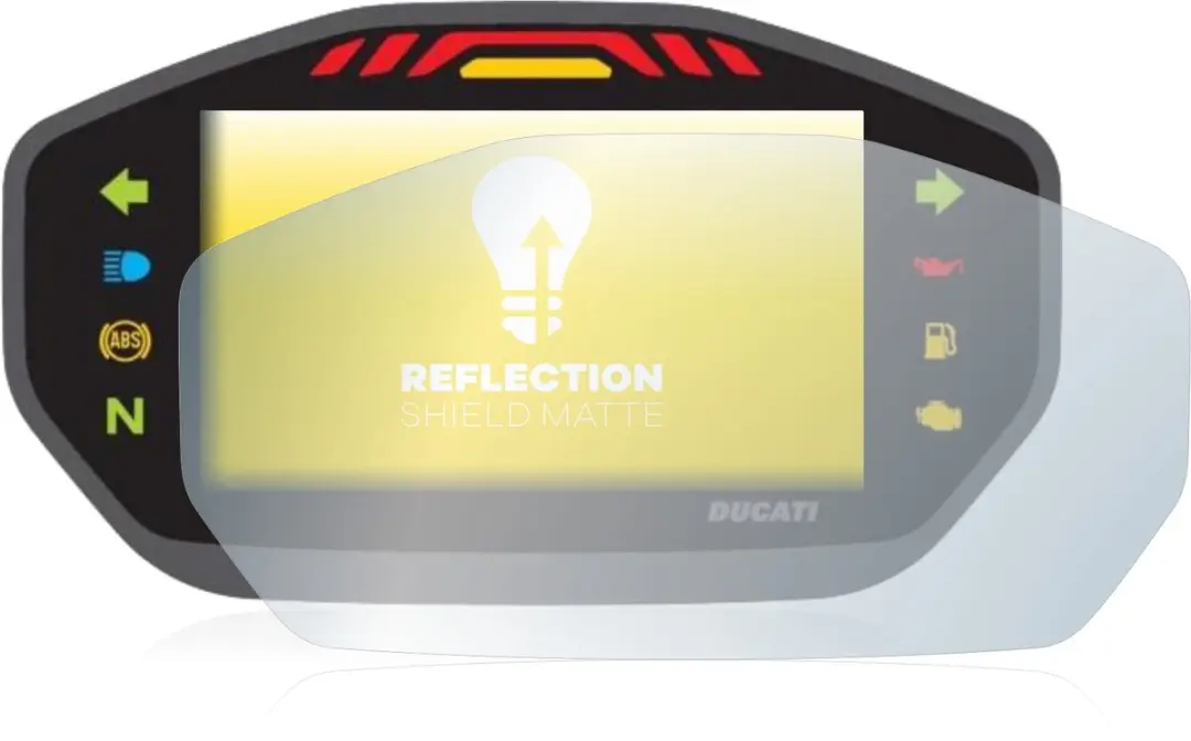 upscreen Screenprotector Ducati Monster 1200S - Mat - afbeelding 5 van 6