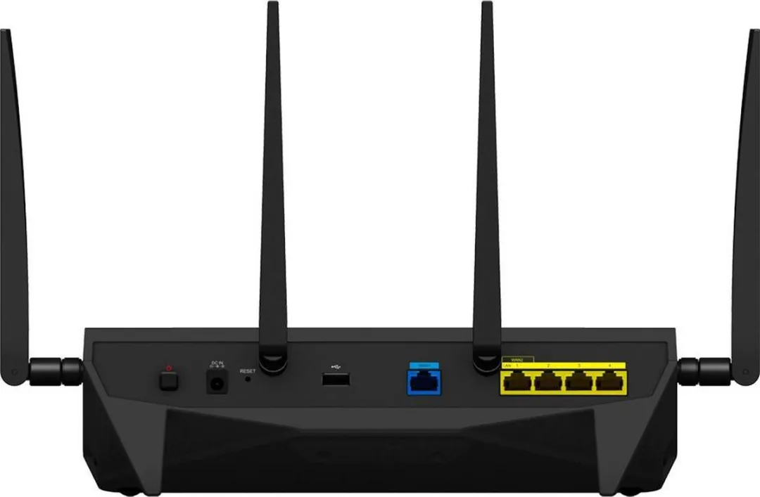 Synology RT2600AC Router - 2600 Mbps - Zwart