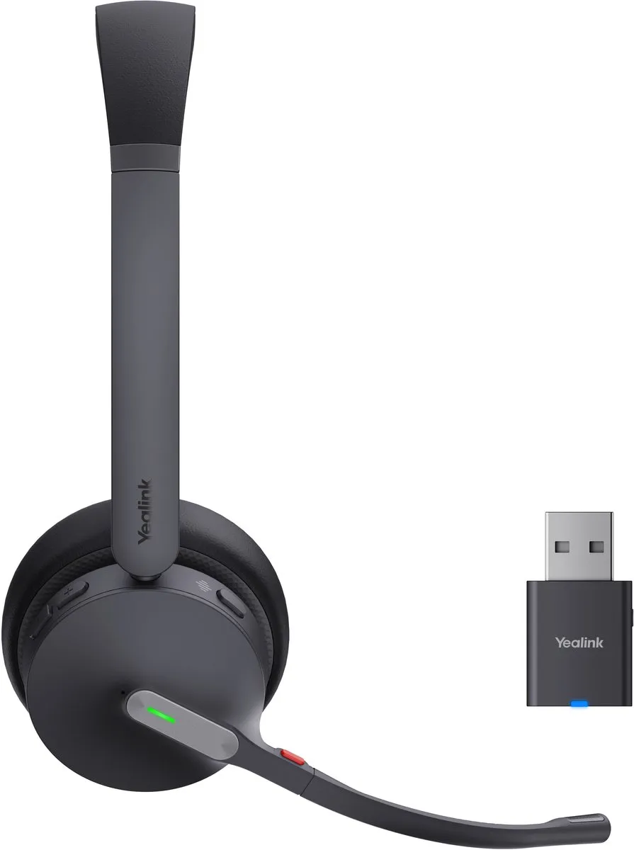 Yealink WH64 Hybrid Dual UC Headset - Zwart