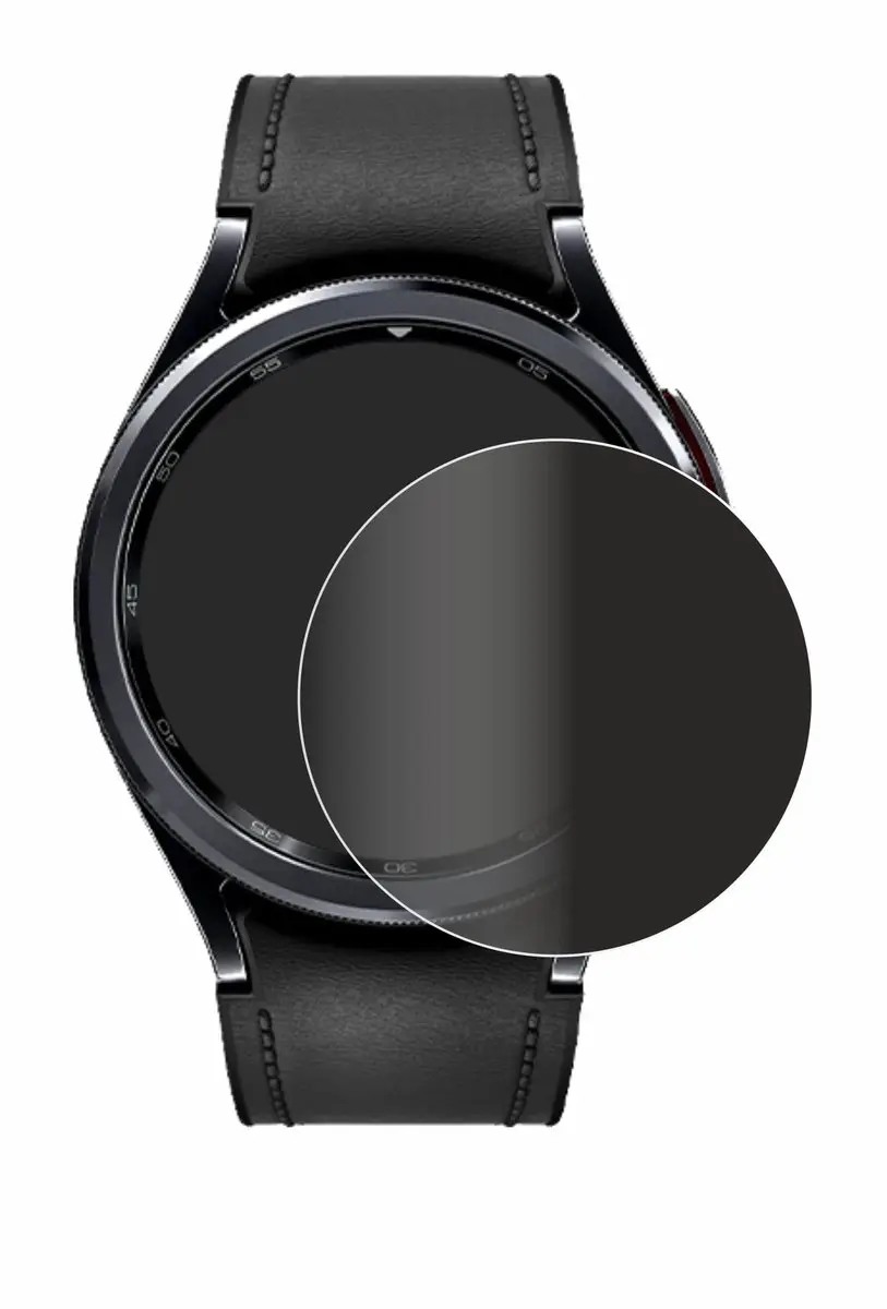 upscreen Privacy Screenprotector Galaxy Watch 6 Classic 47mm - afbeelding 5 van 6