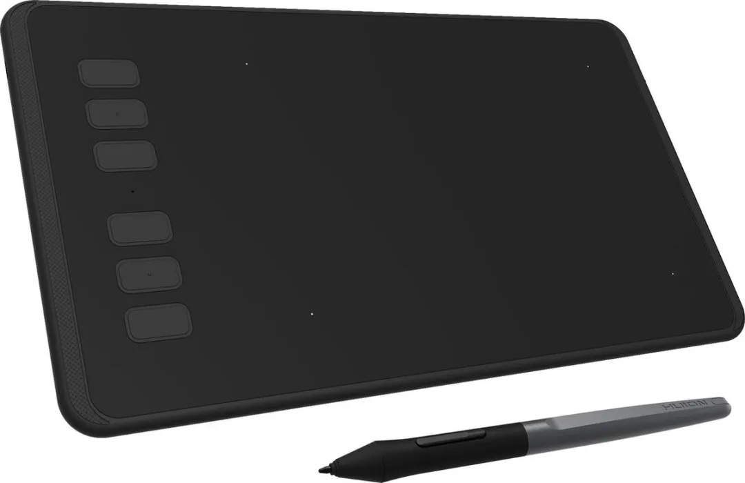 Huion Inspiroy H640P Tekentablet - 152x95mm - Zwart