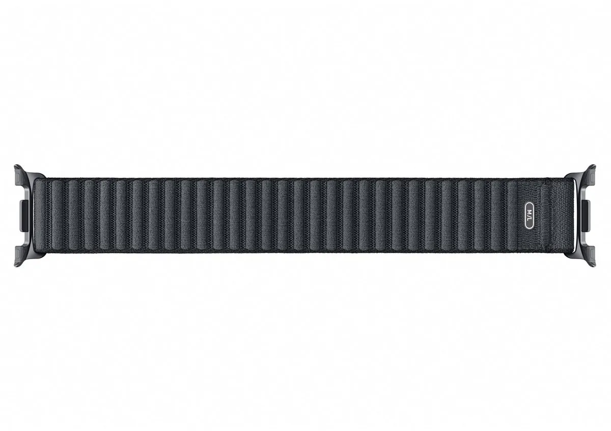 Samsung Galaxy Watch 8 Stoffenen Band M/L - Zwart