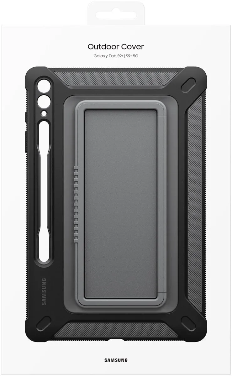 Samsung Galaxy Tab S9 Plus Outdoor Cover EF-RX810CBEGWW - Zwart