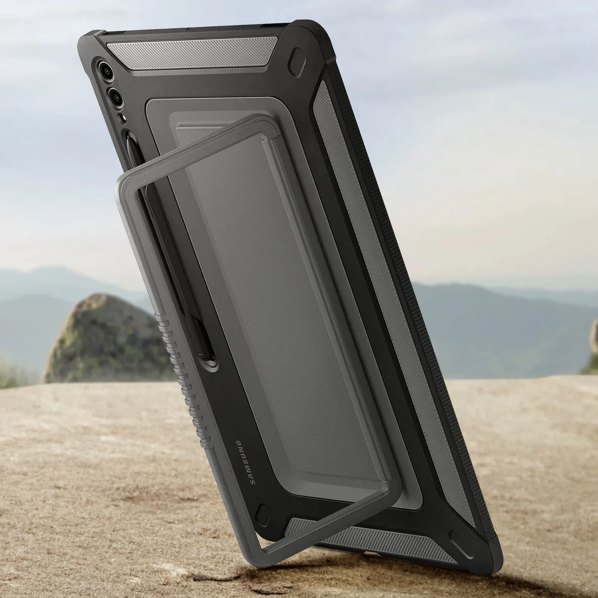 Samsung Galaxy Tab S9 Plus Outdoor Cover EF-RX810CBEGWW - Zwart