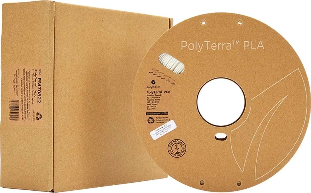 Polymaker PolyTerra PLA 1.75mm - Wit