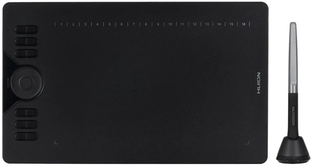 Huion Inspiroy HS610 Tekentablet - Zwart