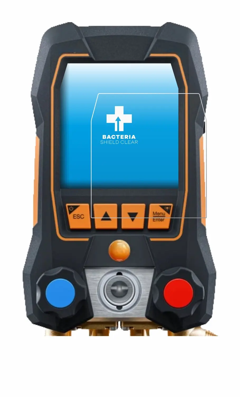 upscreen Testo 558s Screenprotector 2065054 - Transparant - afbeelding 4 van 5
