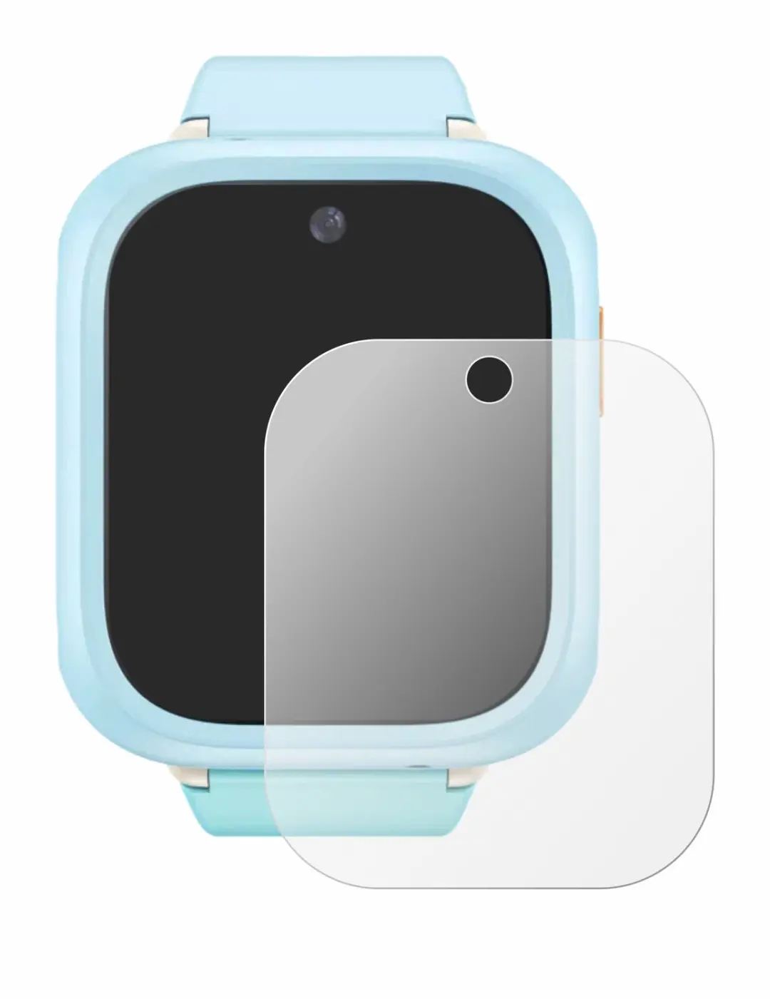 upscreen Screenprotector TCL Kids Watch K5 - Mat - afbeelding 5 van 6