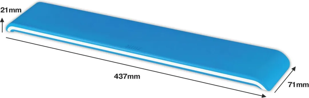 Leitz WOW Ergo Polssteun Blauw