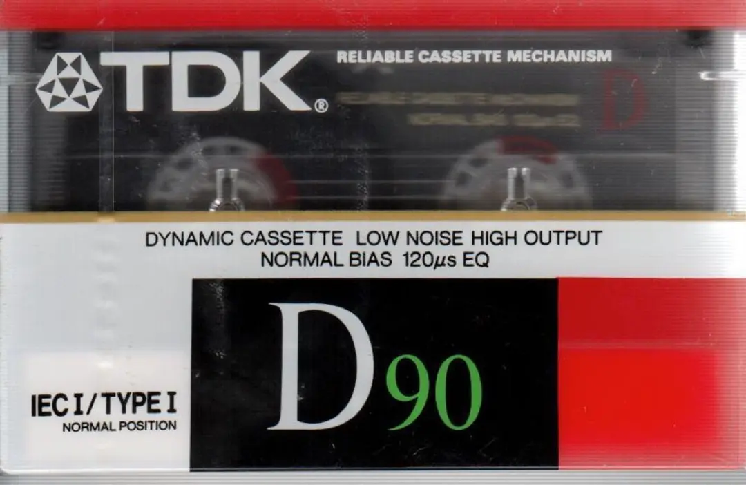 TDK D 90 -AUDIO TAPE (CASSETTE BANDJE)