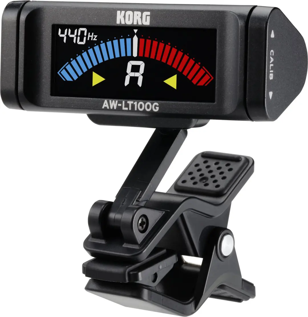 Korg AW-LT100G Clip-On Stemapparaat - Zwart - afbeelding 2 van 6