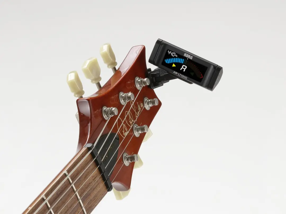 Korg AW-LT100G Clip-On Stemapparaat - Zwart - afbeelding 6 van 6