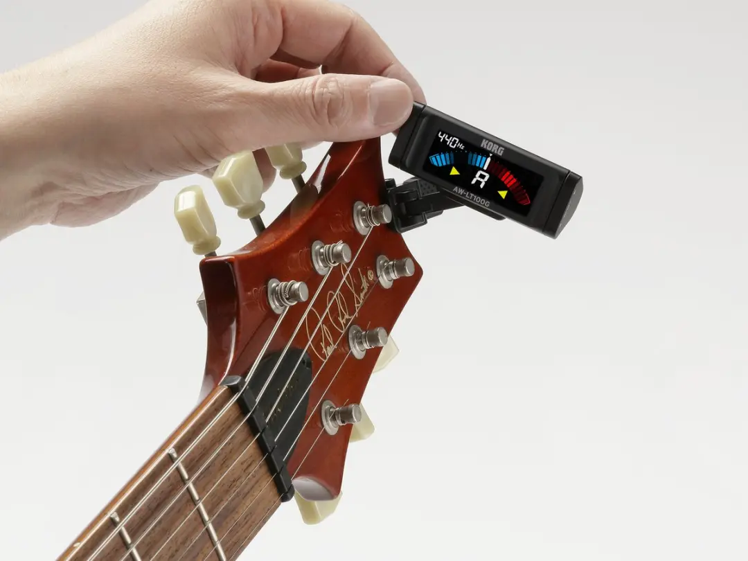 Korg AW-LT100G Clip-On Stemapparaat - Zwart - afbeelding 4 van 6