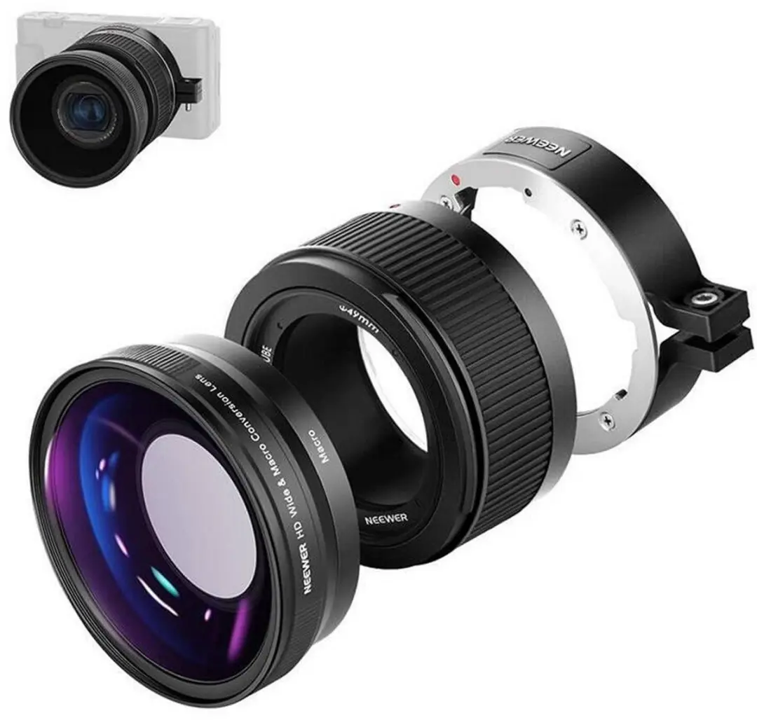 Neewer Groothoeklens Sony ZV-1