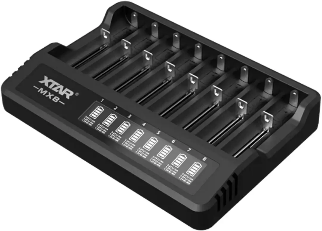 Xtar MX8 Batterijlader
