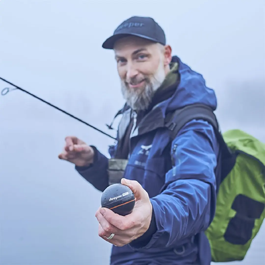 Deeper PRO+ 2 GPS Fishfinder - Zwart - afbeelding 3 van 6