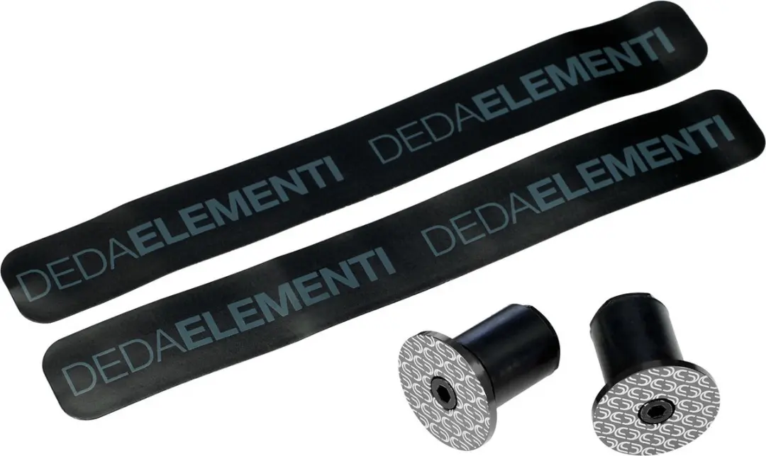 Deda Loop Dubbele Laag Stuurlint - Wit/Zwart - afbeelding 2 van 6