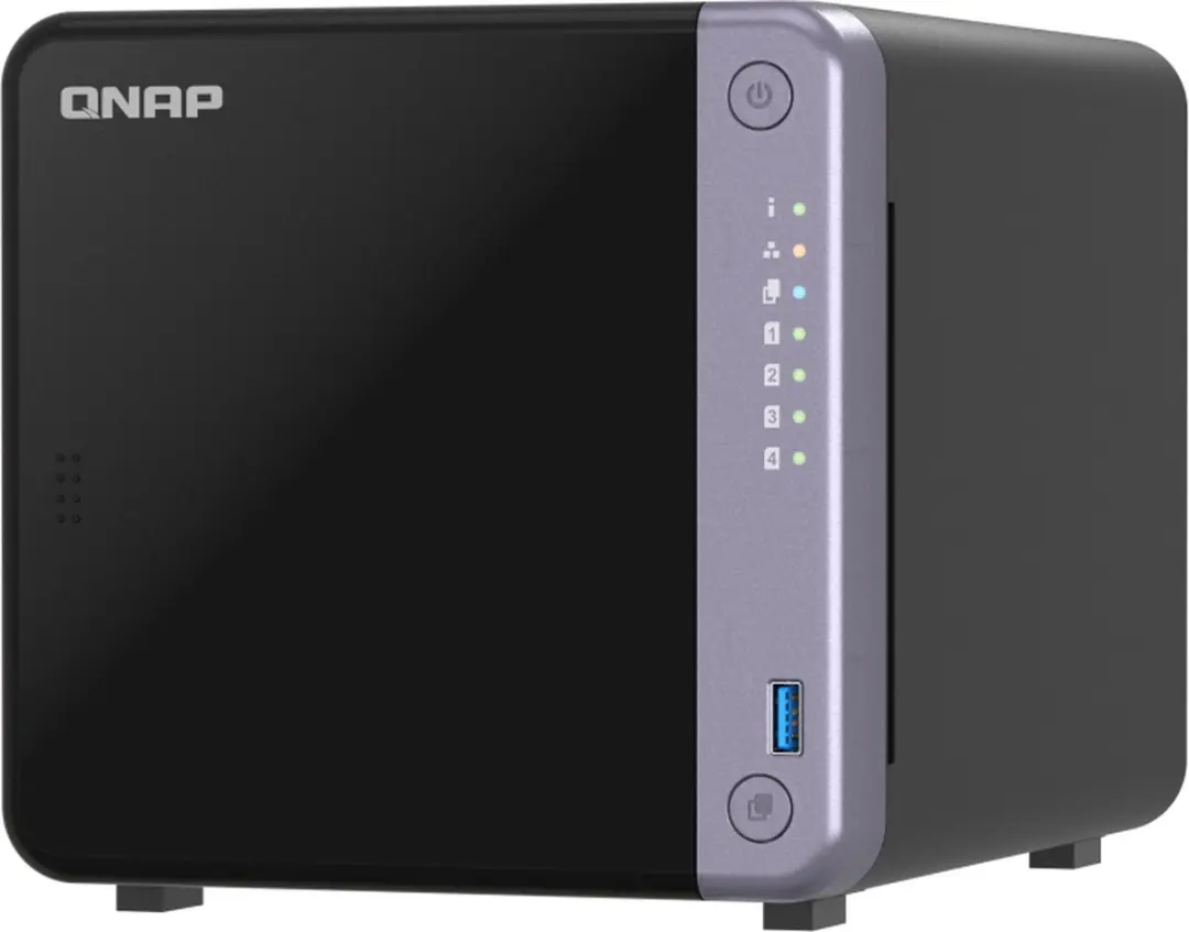 QNAP TS-432X-4G NAS - 4Bays - 4Kern - Zwart