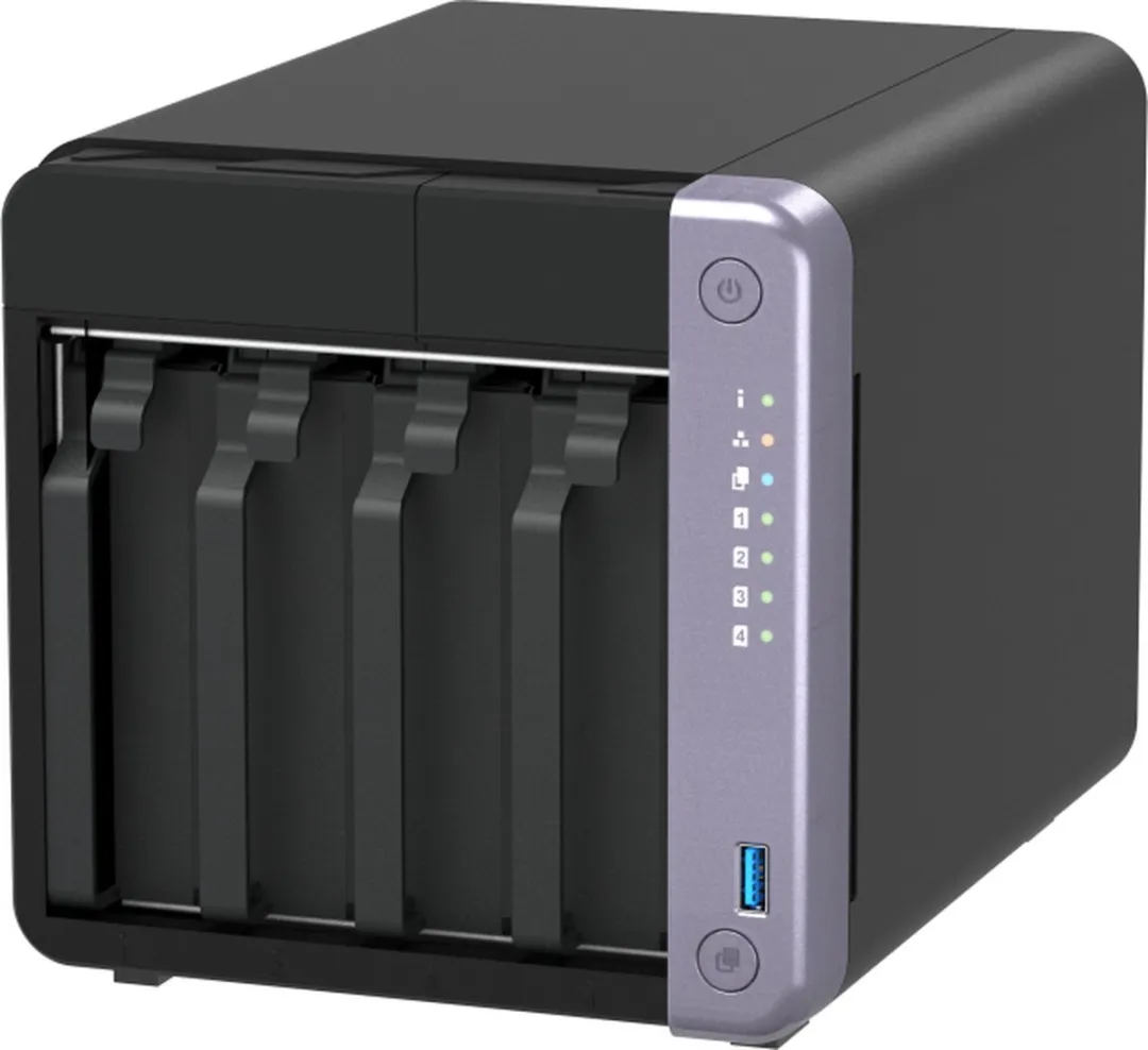 QNAP TS-432X-4G NAS - 4Bays - 4Kern - Zwart