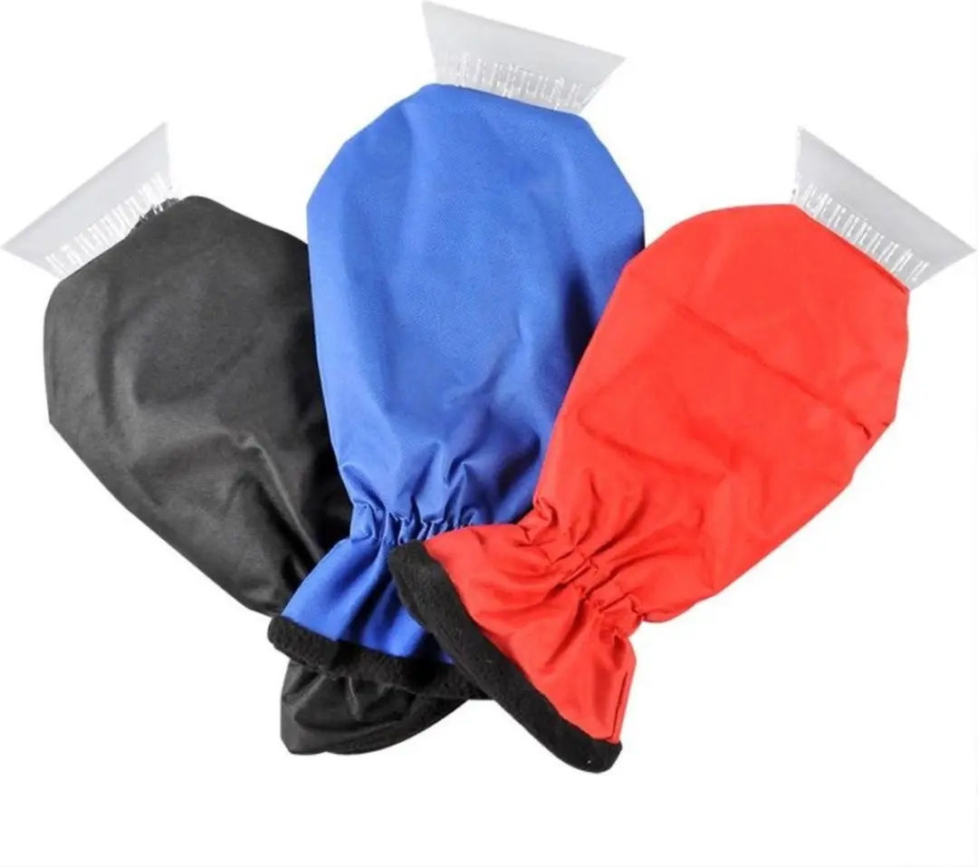 ProPlus Set van 3 IJskrabbers met Fleece Handschoen