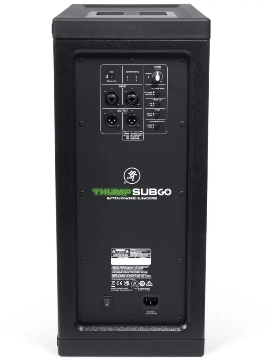 Mackie ThumpSub GO Bluetooth Luidspreker - 400W - afbeelding 5 van 5