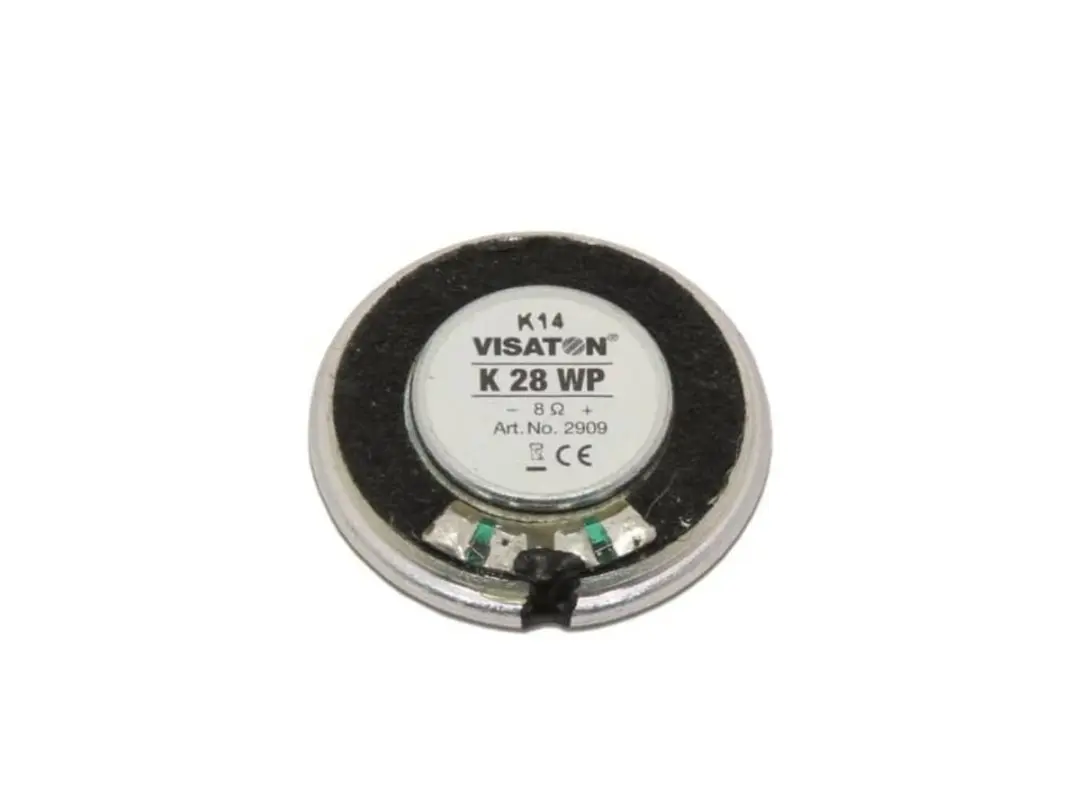 Visaton K 28 WP 2909 Mini-luidspreker - Zwart - afbeelding 2 van 5