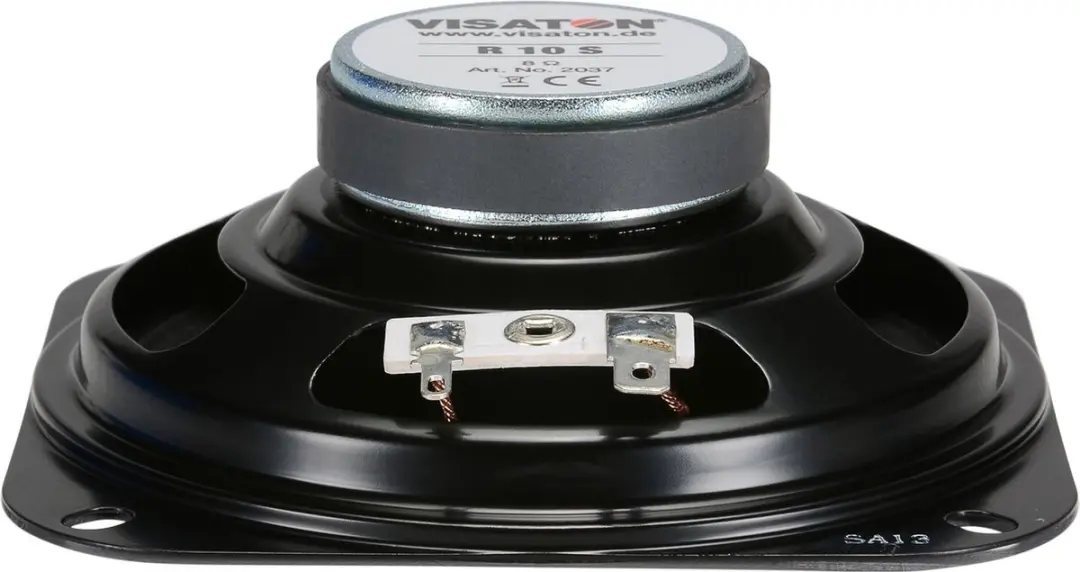 Visaton R 10 S Full-Range Luidspreker 4 Ohm - Zwart - afbeelding 6 van 6
