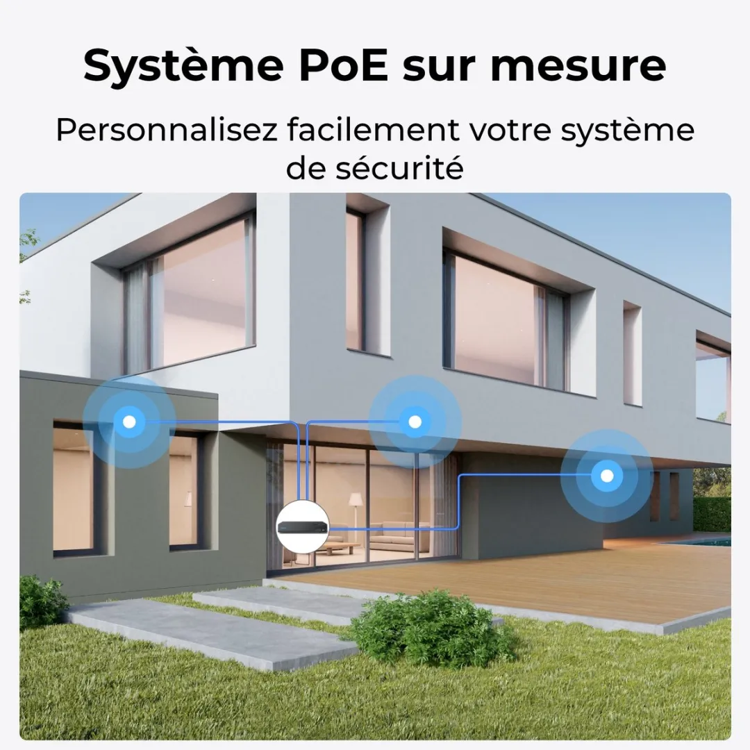Reolink Duo 2 POE Beveiligingscamera 4K - Wit