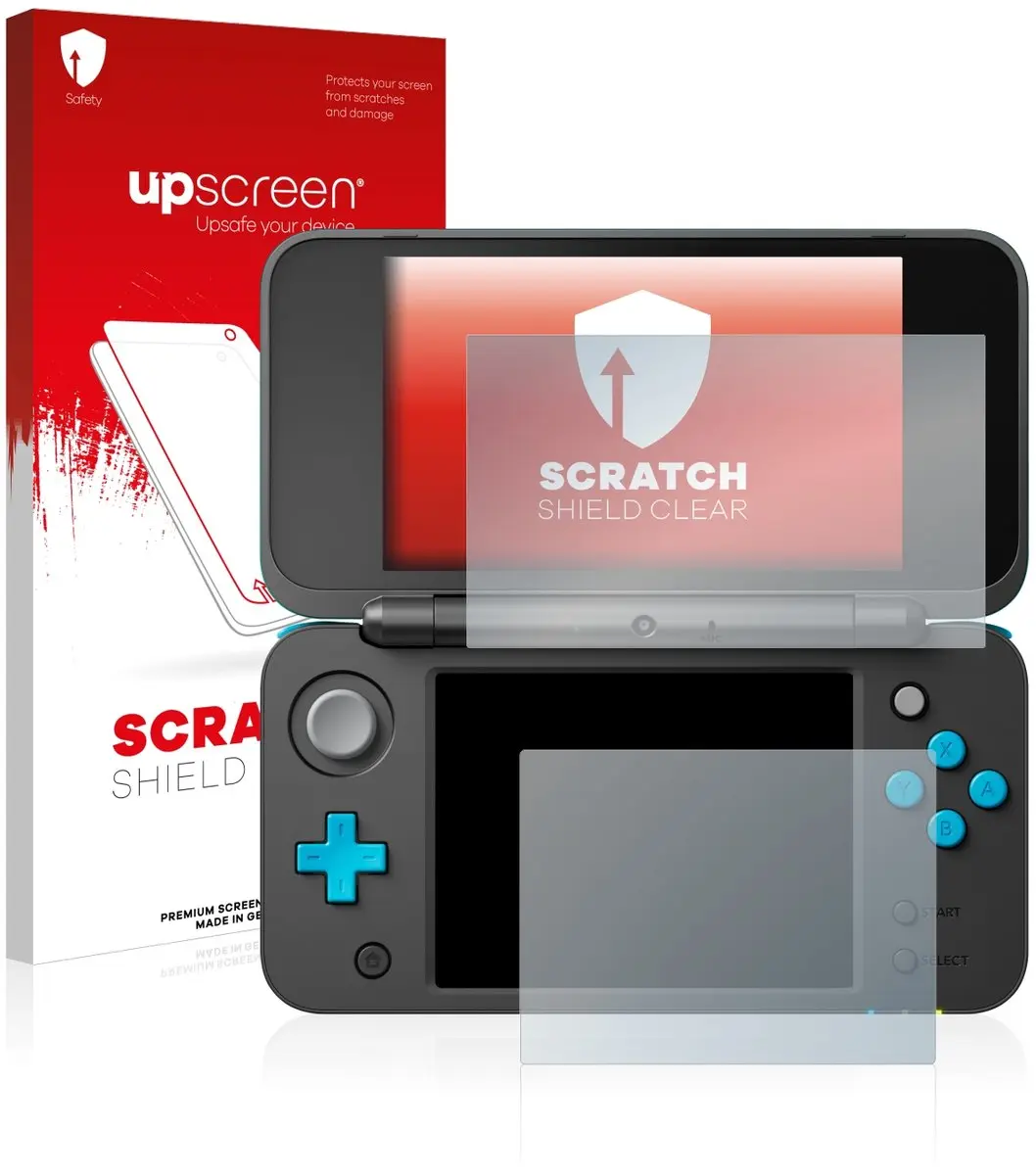upscreen Screenprotector Nintendo 2DS XL - Transparant - afbeelding 2 van 6