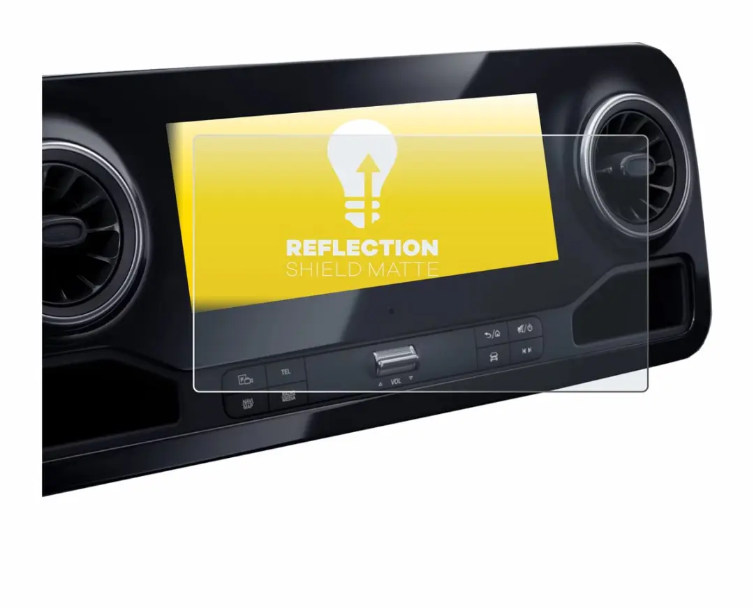 upscreen Screenprotector Mercedes-Benz Sprinter 2018 MBUX 7" Mat - afbeelding 5 van 6