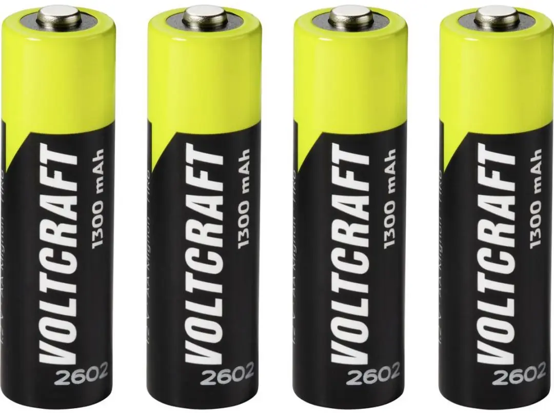 Voltcraft Oplaadbare AA batterij NiMH 1300mAh