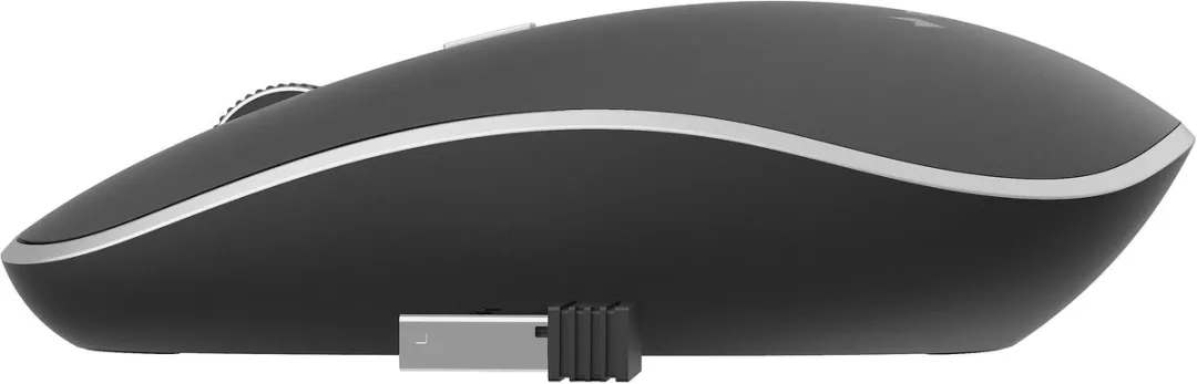 Gembird MUSW-4B-01 Draadloze USB Muis 4 Knoppen - 800-1600 DPI - Zwart - afbeelding 6 van 6