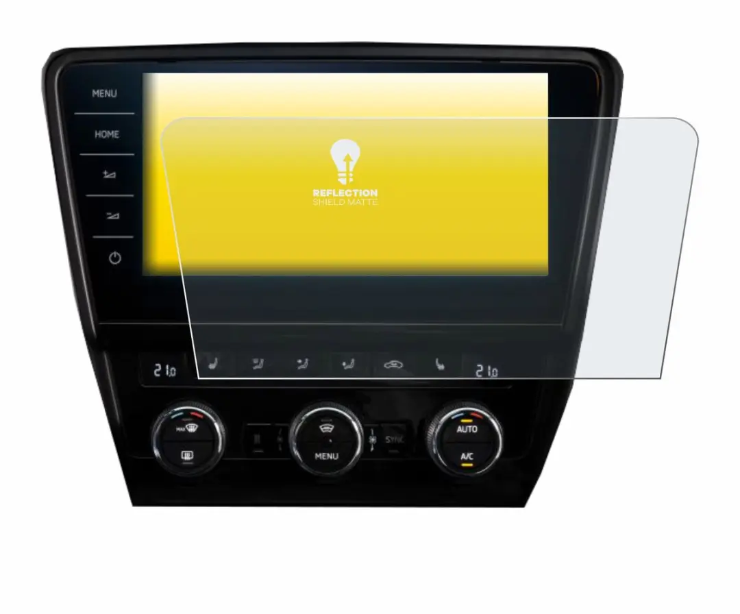 upscreen Screenprotector Skoda Octavia RS 245 9.2" - Mat - afbeelding 5 van 6