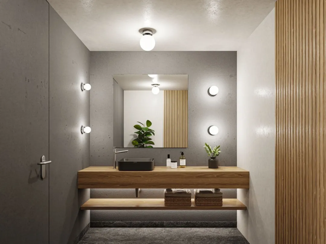 Paulmann Selection Bathroom LED Plafondlamp Gove IP44 900lm 9W - Chroom - afbeelding 6 van 6