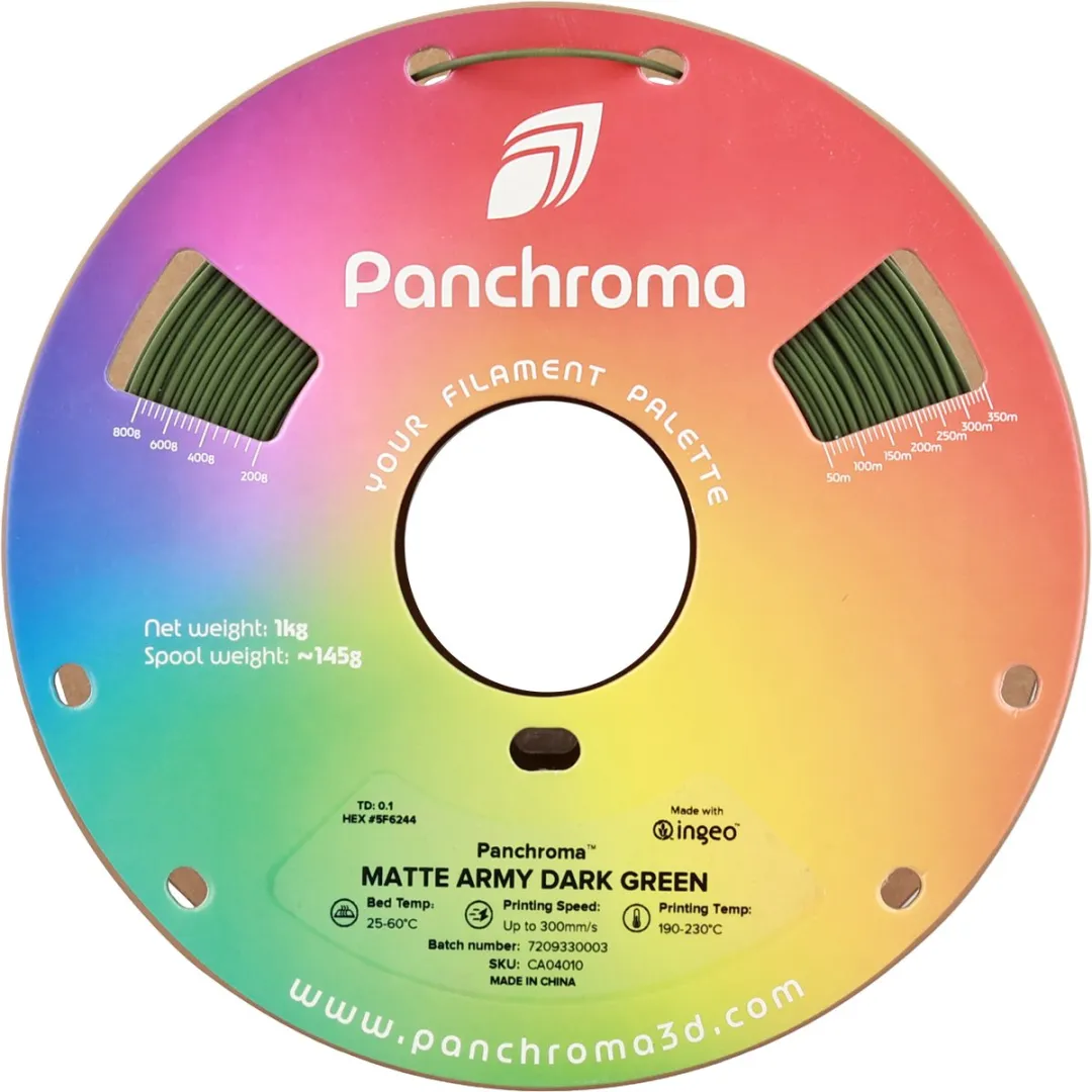 Polymaker Panchroma Matte PLA Filament 1.75mm