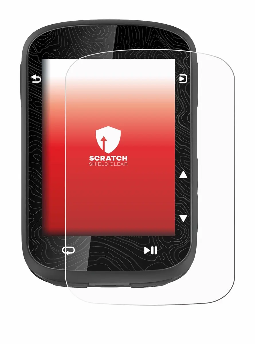 upscreen Screenprotector voor CooSpo CS600-BK - Transparant - afbeelding 5 van 6