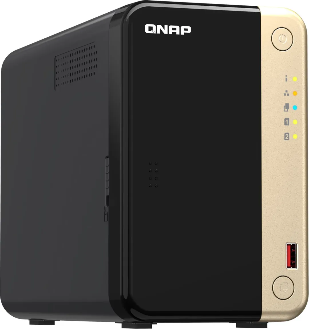 QNAP TS-264-8G NAS - 2Bays - 4Kernen - 2x Ethernet