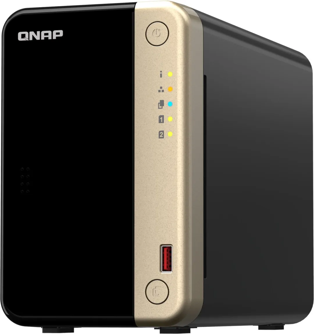 QNAP TS-264-8G NAS - 2Bays - 4Kernen - 2x Ethernet - afbeelding 6 van 6