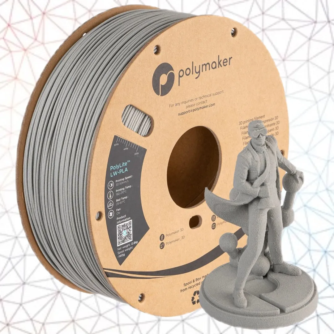 Polymaker PolyLite LW-PLA Filament 1.75mm
