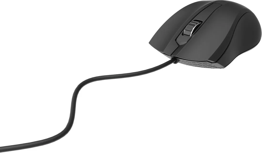 Gembird Muis Bedraad MUS-3B-01 - 4 Knoppen - Zwart