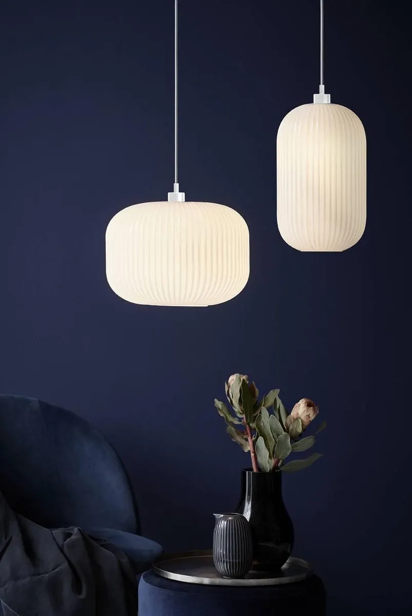Nordlux Milford 20 Hanglamp E27 - Wit