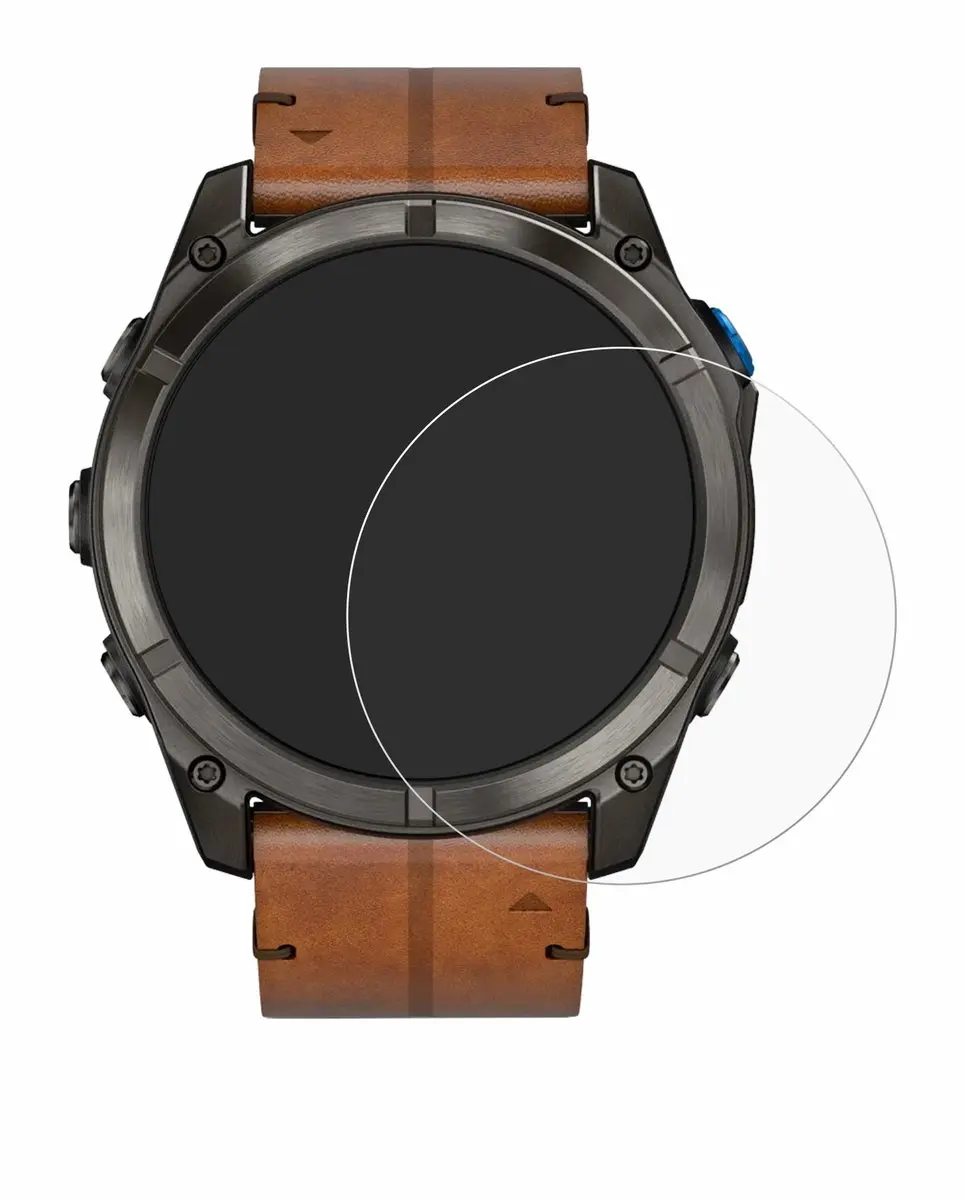 upscreen Screenprotector voor Garmin D2 Mach 2 Pro 51mm - afbeelding 5 van 6