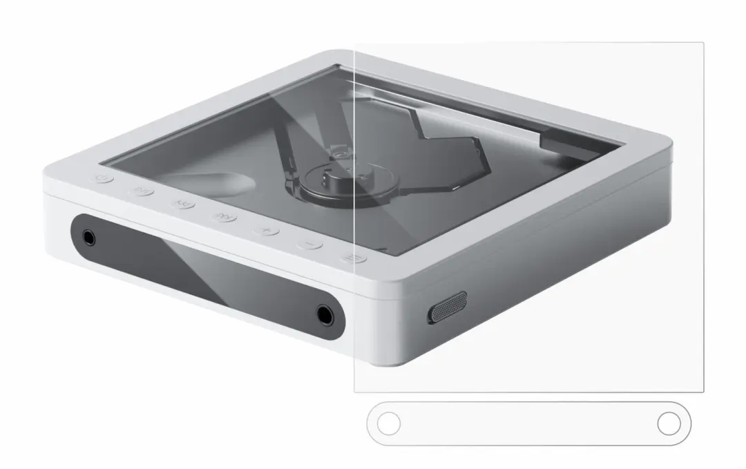 upscreen Screenprotector FiiO DM13 BT Skylight - Transparant - afbeelding 5 van 6