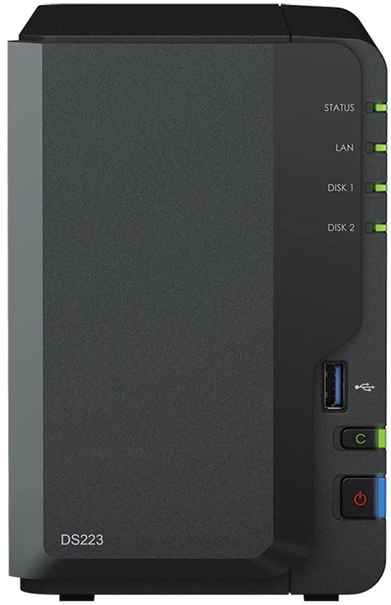 Synology DS223 - NAS - 2 bays - 0TB
