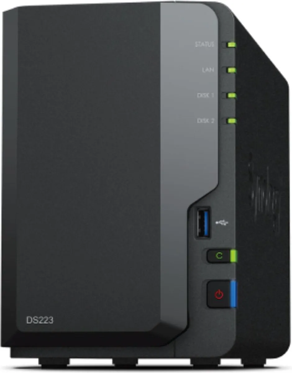 Synology DS223 NAS - 2 Bays - afbeelding 6 van 6