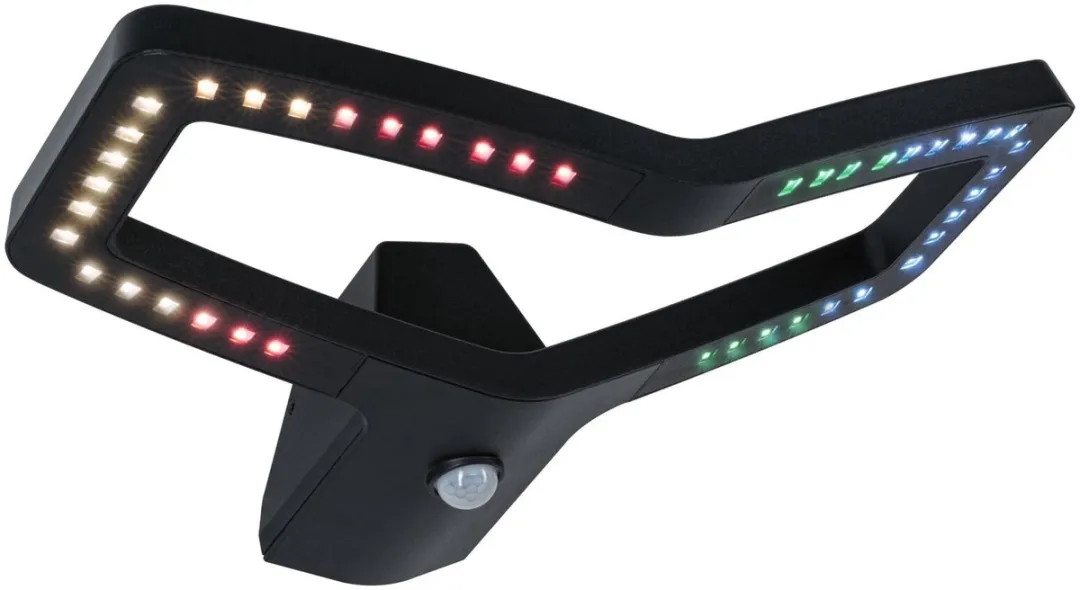 Paulmann Alara LED Wandarmatuur RGBW+ Zigbee 3.0 - 10W 450lm Antraciet