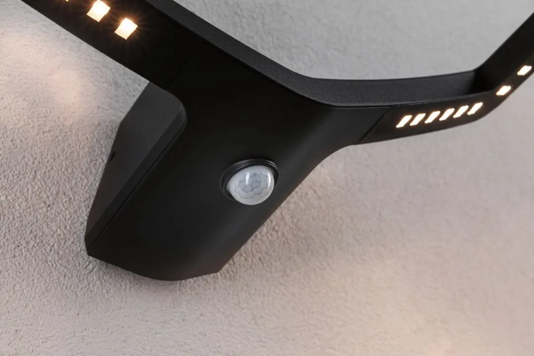 Paulmann Alara LED Wandarmatuur RGBW+ Zigbee 3.0 - 10W 450lm Antraciet